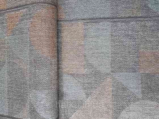 Шпалери вінілові на флізелін Rasch Riva 1.06х10 геометрія фігури коричневі зелені золотисті 972528 Київ