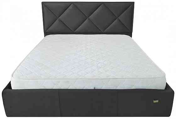 Кровать Двуспальная Leeds Standart 160 х 190 см Missoni 009 Темно-серый Днепр