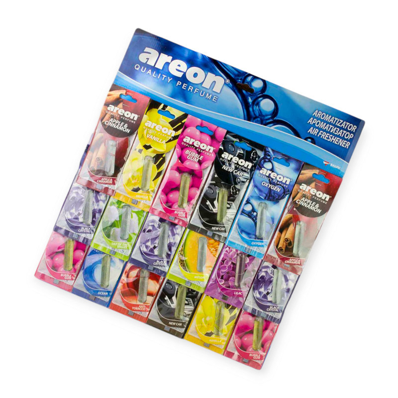 Ароматизатор на зеркало жидкий 5мл areon perfume mix (планшет 18шт) Мукачево - изображение 1