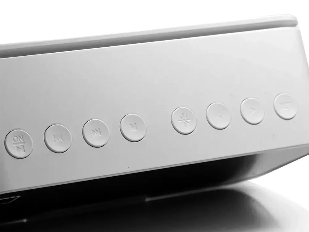 Портативная Bluetooth колонка-часы KIMISO K-10: 2 динамика, FM-радио, будильник, до 5 часов работы Одесса - изображение 6