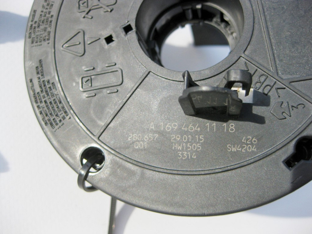 Mercedes-Benz  A1694641018 Контактна спіраль - шлейф керма CLK Coupe C209 A-class W169 B-class W245 A-class C169 Одесса - изображение 11