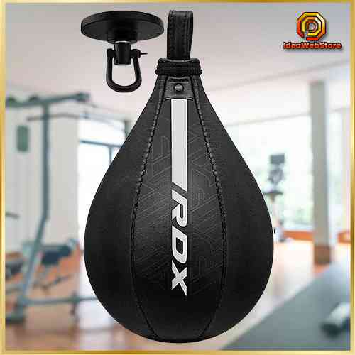 Пневмогруша боксерская RDX F6 KARA Speed Ball Matte White с креплением Swivel Тренировочная груша для бокса Киев