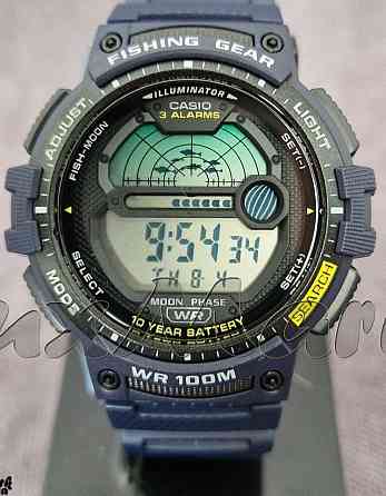 Часы мужские: Casio WS-1200H-1 WS-1200H-2 WS-1200H-3 таймер рыбака. Киев