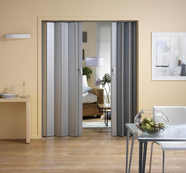 Двері гармошка глуха DiCi Doors  "Дуб сірий"  810х2030х6мм  DiCI-6 №116-16 глянець Дніпро - фото 6