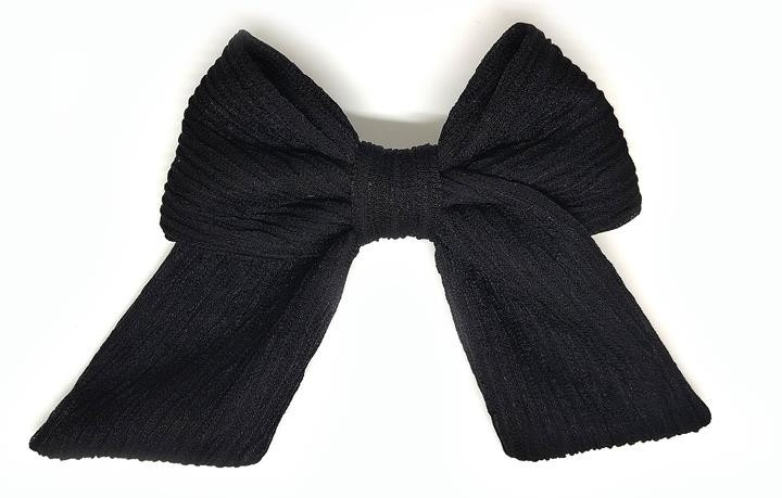 Шпилька для волосся чорна Бант Київ - фото 1