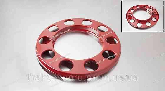 Колпак колеса передний 22.5 корона. красный металл Колпак колеса корона передний красный 22.5 (металл) Луцк