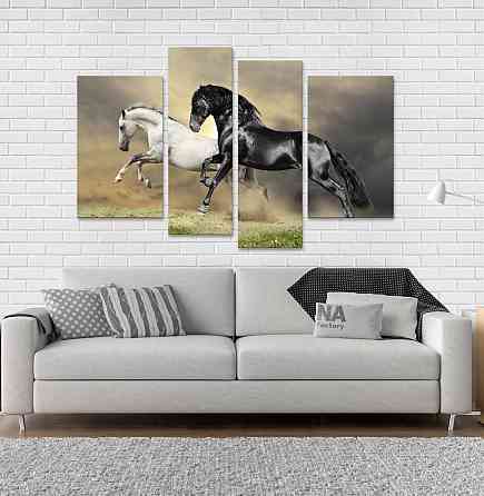 Модульна картина Коні Art-55_4 Київ