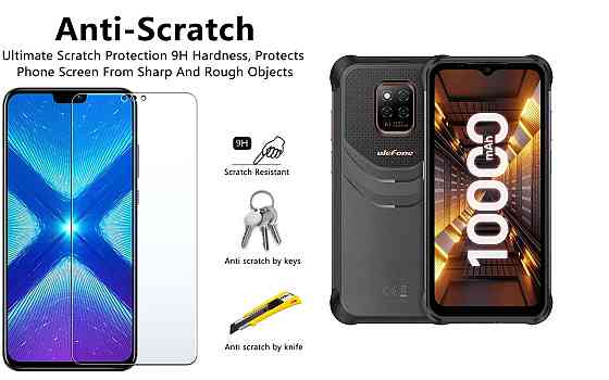 Защитное стекло NeoGlass для Ulefone Power Armor 14, Power Armor 14 Pro – ультрапрозрачное и устойчивое Киев