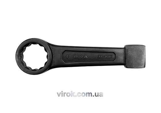 Ключ накидний ударний YATO : М= 46 мм, L= 240 мм, CrV [5/10] Одесса