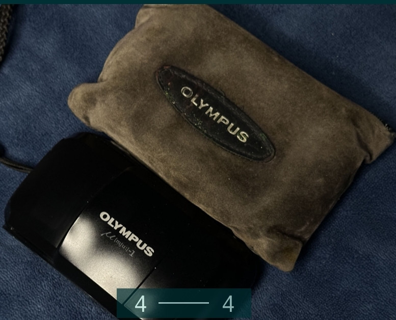 Фотоаппарат Olympus mju i black 35mm. Киев - изображение 1