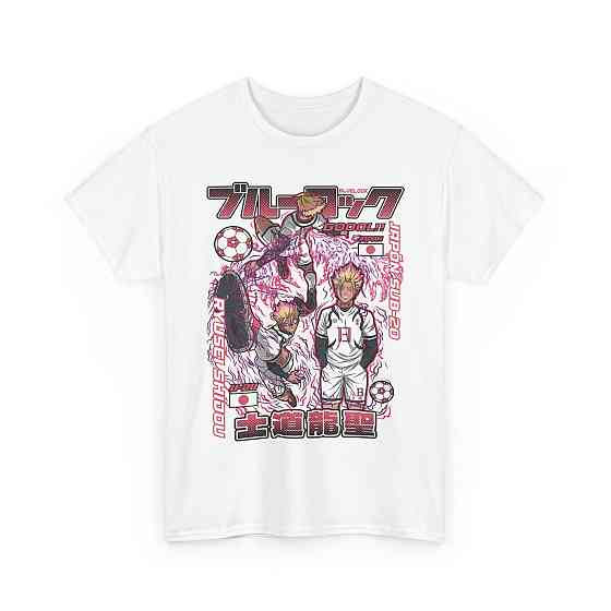 Футболка аниме Аниме Рйусеи Схидоу Блуе оверсайз (S/M/L) Черний AnimeJ0128 Днепр