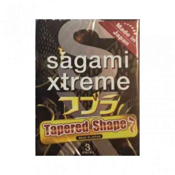 Супертонкие латексные презервативыі Sagami Xtreme Cobra (цена за упаковку, 3 шт.) Sex Aura Киев