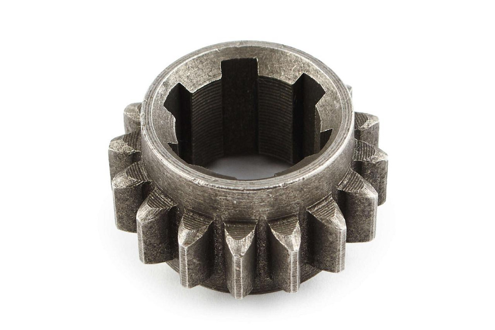 Шестерня ведущая 1/зад передачи КПП мотоблок 175N/180N (6 шлицов, Z-16, D-24) Мукачево - изображение 1