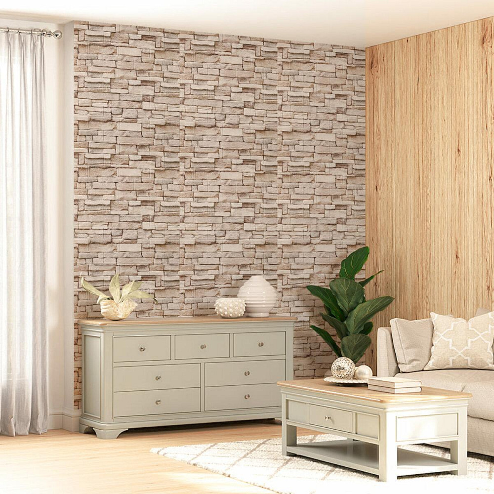 Панель стінова 3D 700х770х2мм Катиринославська цегла SW-00001913 Київ - фото 5