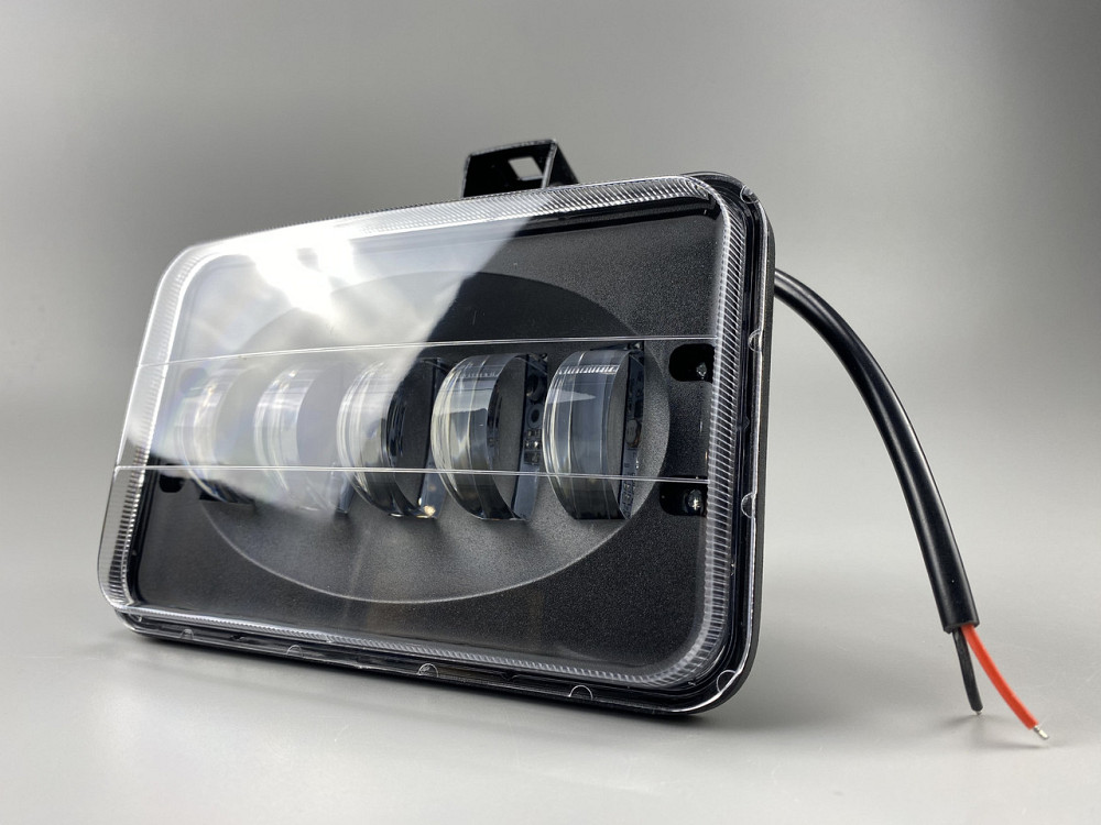 Додаткова фара LED прямокутна світлодіодна прямокутна 50W (5 діодів) led chip CREE Мукачево - фото 1