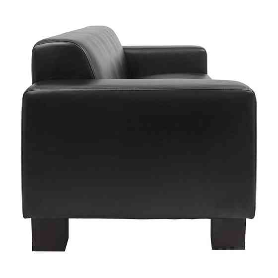 Диван Bruno Трійка 210*83*75H Екошкіра Чорний Київ