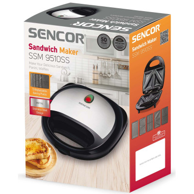 Сэндвичница Sencor SSM 9510SS Винница - изображение 4