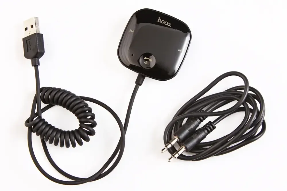 Модуль керування радіохвилями USB Bluetooth 5.0 Hoco E65 microSD/AUX+кабель Вінниця - фото 1