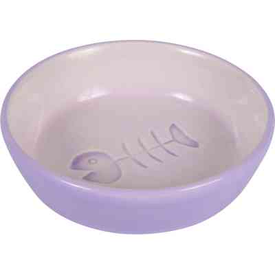 Посуда для кошек Trixie Миска керамическая плоская 200 мл/13 см (4011905244921) Винница