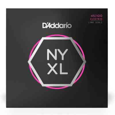 Струны для гитары D'Addario NYXL Bass Regular Light (45-100) (NYXL45100) Винница