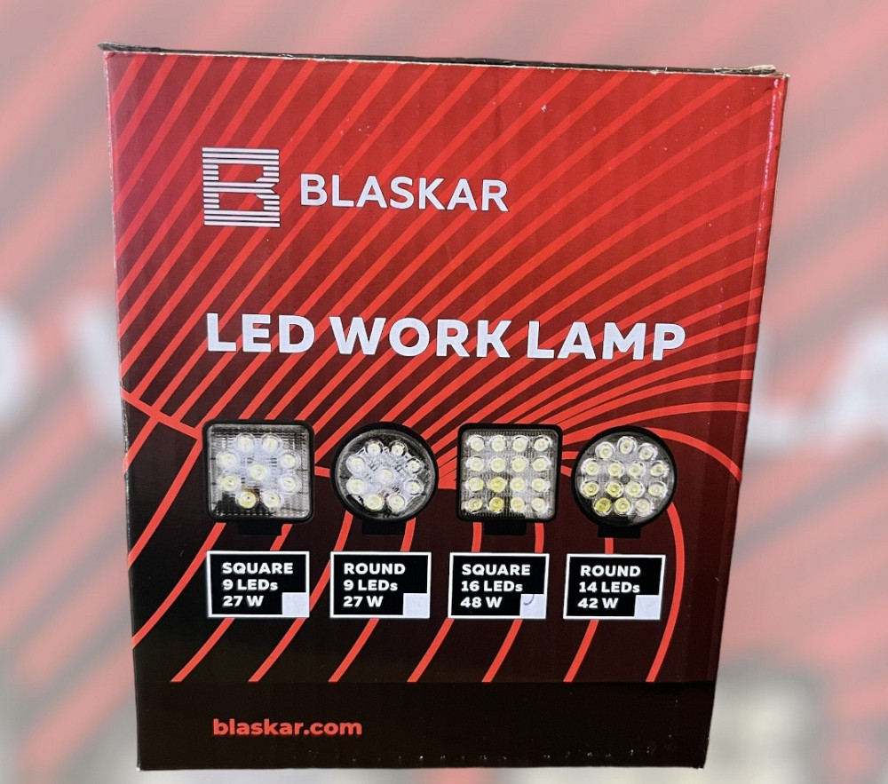 Фара LED квадратная противотуманная светодиодная Square 16 LEDs 48 W Киев - изображение 1