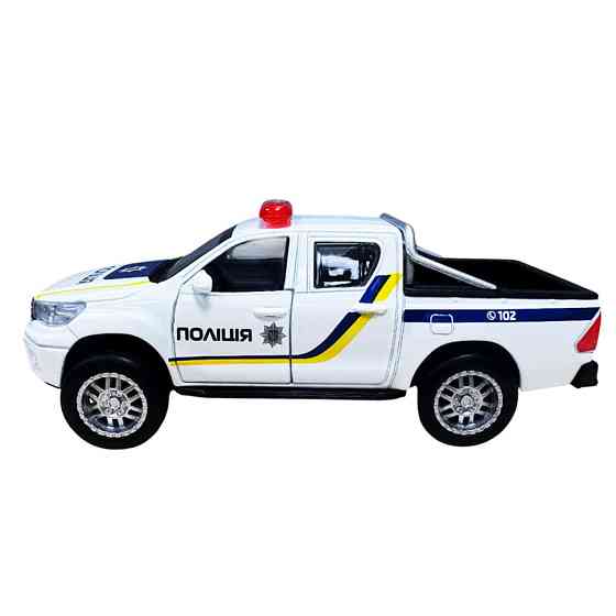 Дитяча автомодель Toyota Hilux Police TechnoDrive KM250426 масштаб 1:32 Вінниця
