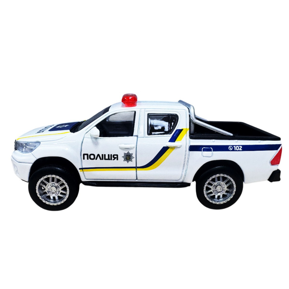 Детская автомодель Toyota Hilux Police TechnoDrive KM250426 масштаб 1:32 Винница - изображение 1