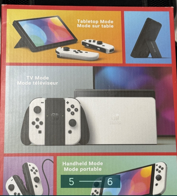 Приставка: Nintendo Switch OLED , Белый+ Чехол + Кейс , Гарантия! Харьков - изображение 5