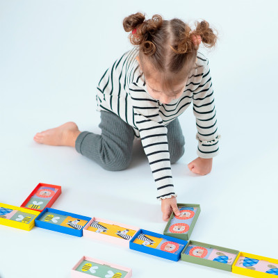 Развивающая игрушка Taf Toys Савана – Мое первое домино (12865) Винница - изображение 7