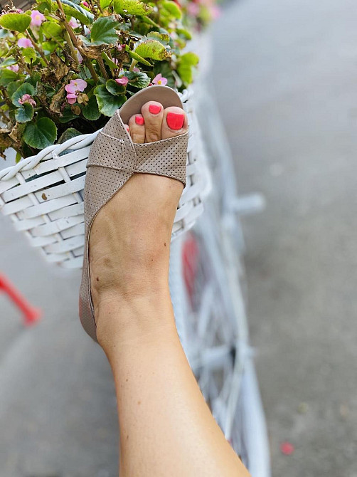 VSN Балетки жіночі VSN Ника мутон перф. (весна-літо, шкіра натуральна) (3584) Коломыя - изображение 2