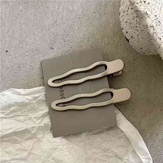 Шпильки для волосся 3 шт для дівчат, сріблясті набір шпильок для створення зачісок жіноча біжутерія, металеві Кам'янець-Подільський