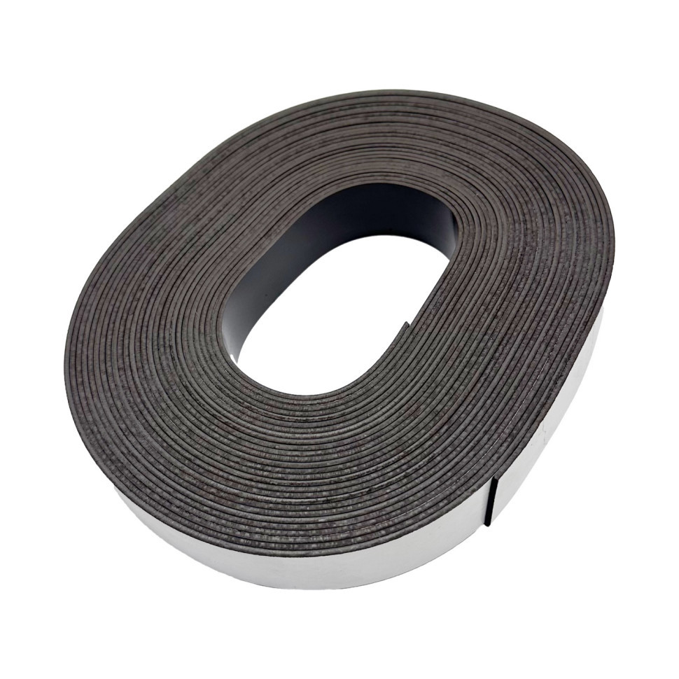 Магнітний вініл із клейовим шаром MVK 25х1.5 розмір 25х1,5 мм, 10,5 метрів Вінниця - фото 1