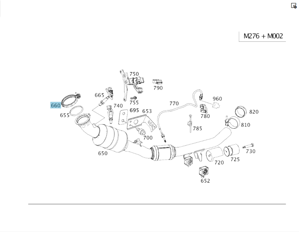 Mercedes-Benz  A0009953633 Хомут випускної системи C-Class W205 GLC X253 E-class W213 E-class Coupe C238 CLS C257 E-class W212 SLK/SLC R172 C-Class W2 Одеса - фото 2