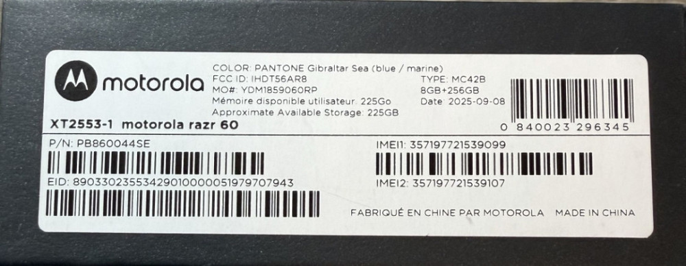 Motorola razr 60 8/256гб. Харьков - изображение 2