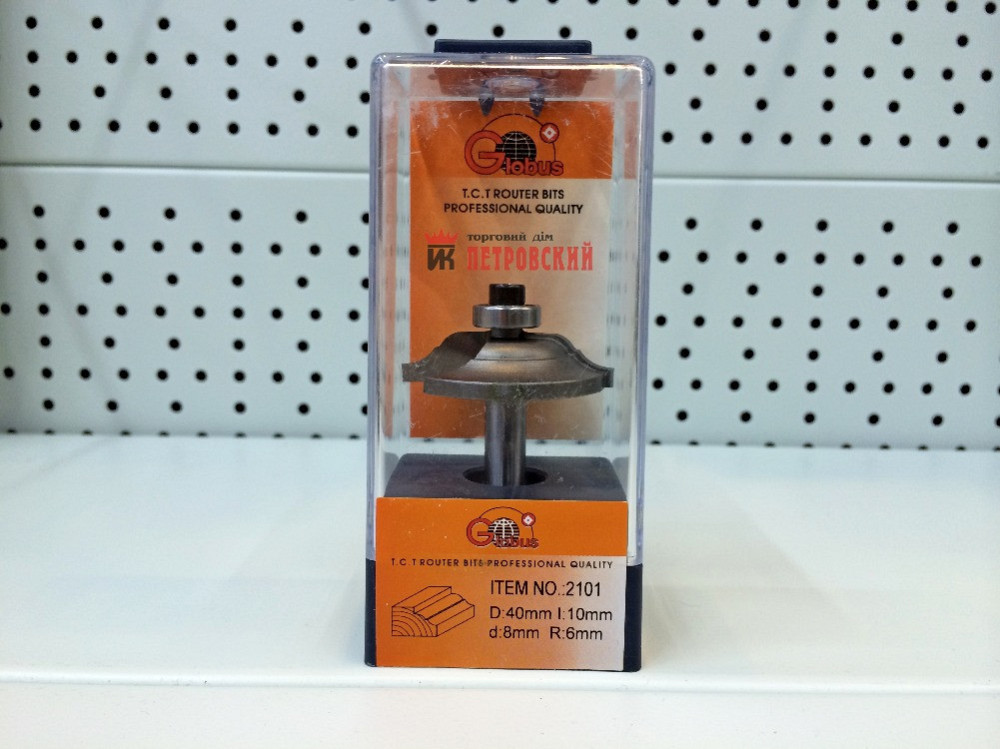 Фреза ГЛОБУС 2101 R6 кромочная калевочная Коломыя - изображение 1