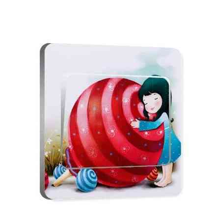 Наклейка на выключатель - 9*9см Киев