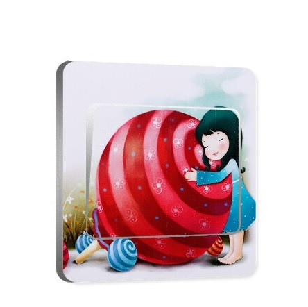 Наклейка на выключатель - 9*9см Киев - изображение 1