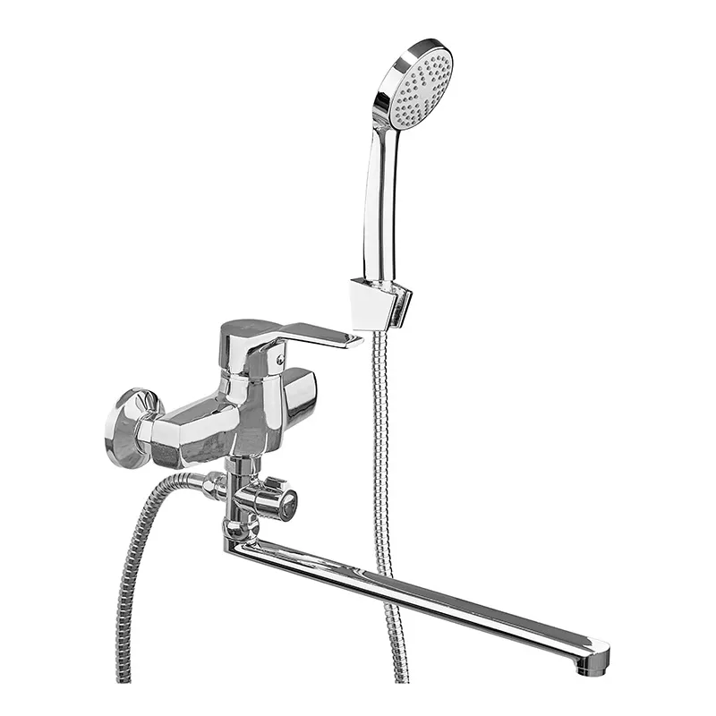 Змішувач для ванни Zerix EDN 283 з довгим виливом Харків - фото 1