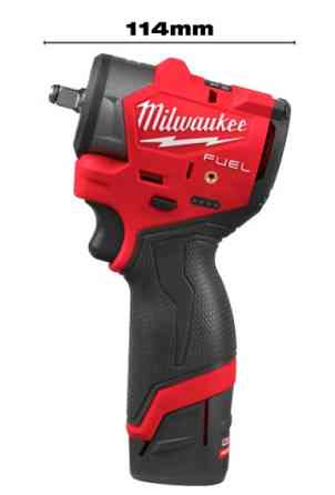 Гайковерт аккумуляторный 3/8'' MILWAUKEE с кольцом M12 FSCIWF38-252X, 305Нм (зарядное устройство, 2 аккум. Х 2,5Аг, HDкейс) Одесса