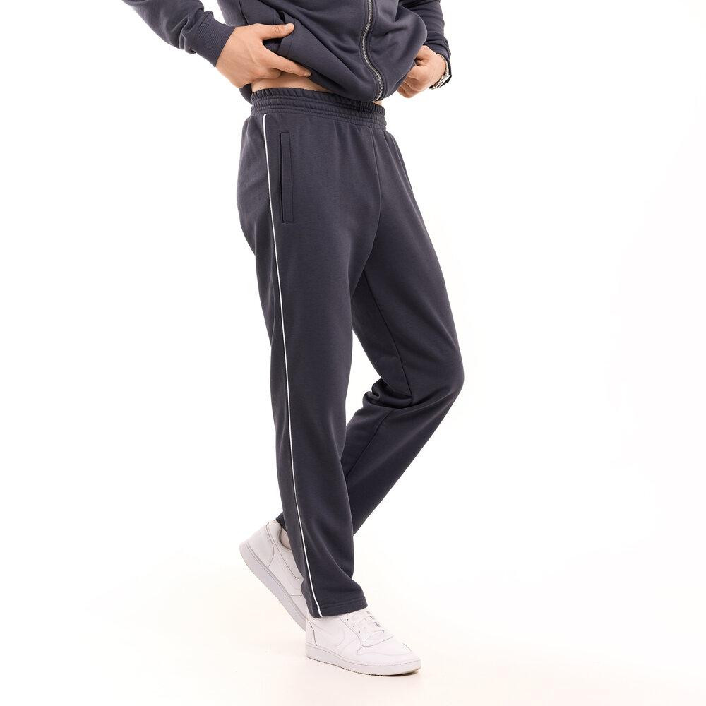 Спортивний костюм чоловічий темно-сірий кофта зі штанами Pobedov Brume Київ - фото 5