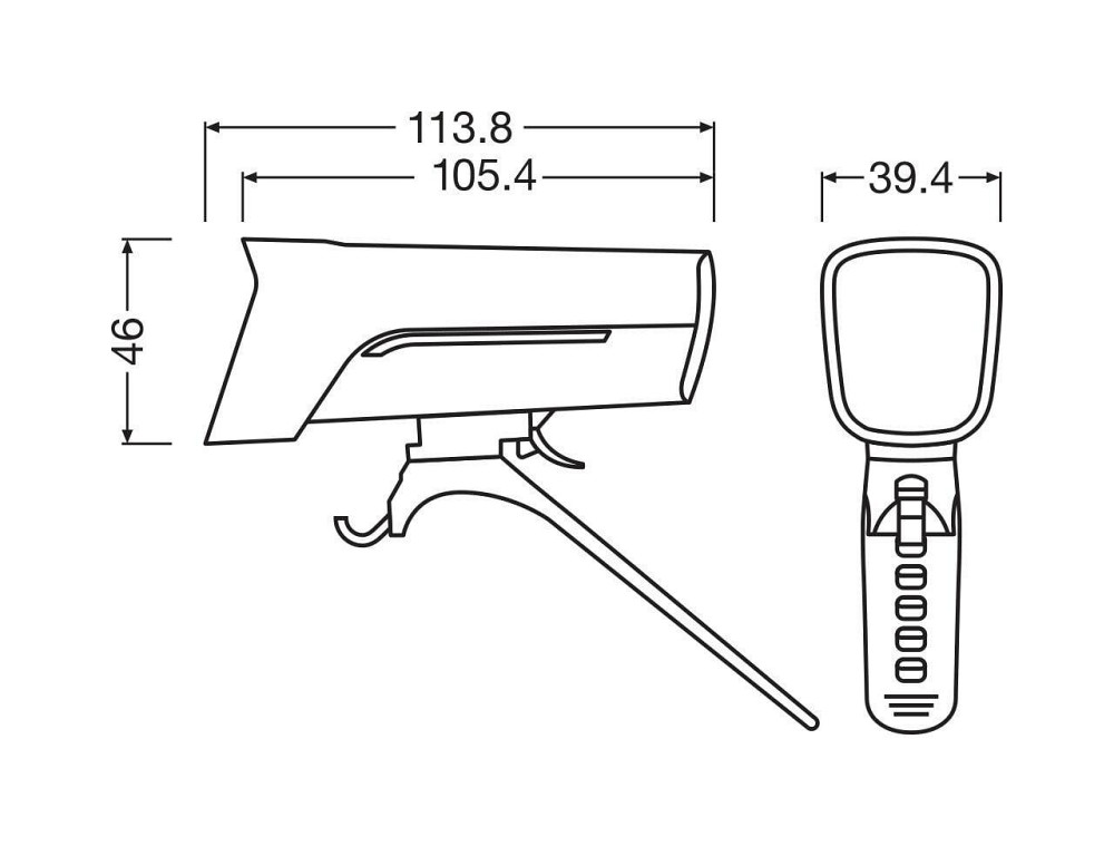 Комплект світлодіодних ліхтарів для велосипеда зі стоп-сигналом Osram LEDsBike Race 50 Харків - фото 11