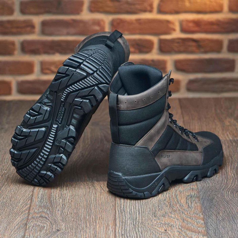 Тактичні берці зимові коричневі теплі водонепроникні взуття для ЗСУ поліції ДСНС охорони та полювання Харків - фото 10