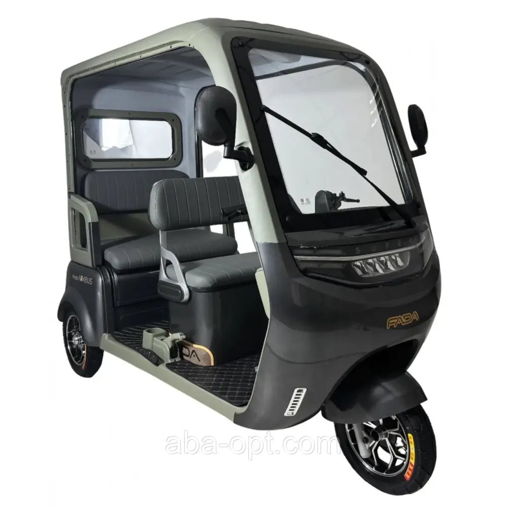Електричний трицикл FADA NiMBUS MEGA 1200w-72V-36Ah шини 10"-10" купити в інтернет-магазині Одеса - фото 1