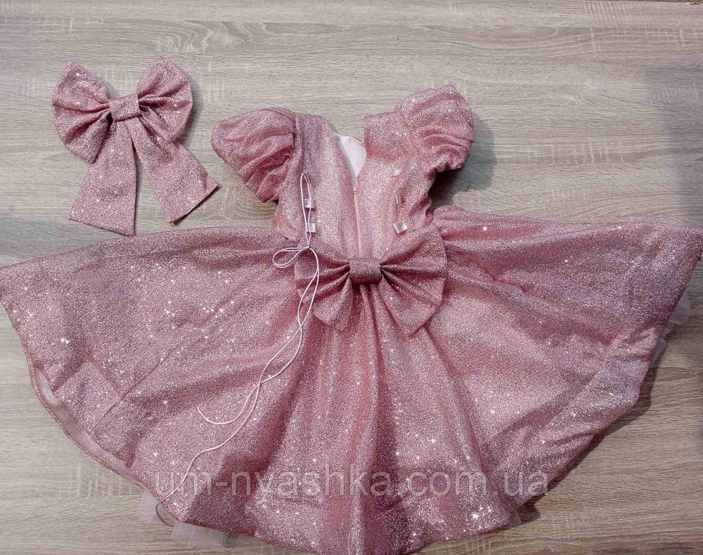 Бордовое платье пышное с блестками Кривой Рог - изображение 6