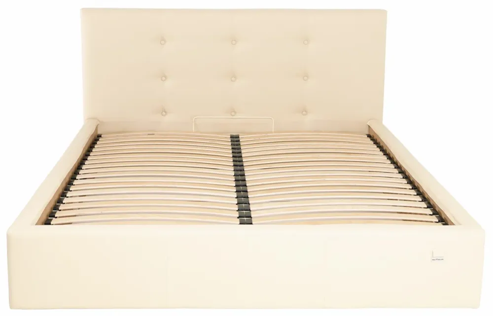 Кровать Двуспальная Manchester Comfort 180 х 190 см Fly 2207 С подъемным механизмом и нишей для белья Бежевый Киев - изображение 1