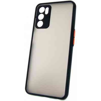 Чохол до мобільного телефона Dengos Matte OPPO A16 (black) (DG-TPU-MATT-103) Вінниця