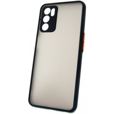 Чохол до мобільного телефона Dengos Matte OPPO A16 (black) (DG-TPU-MATT-103) Вінниця - фото 2