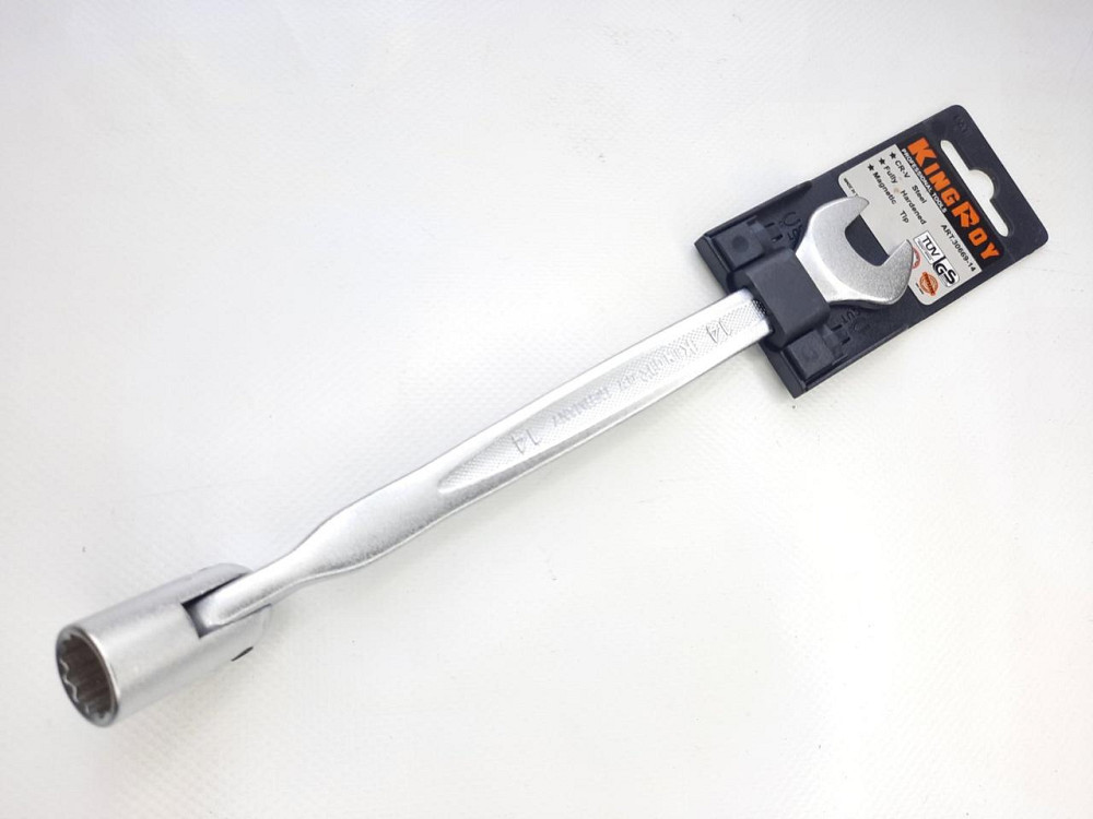 Ключ ріжковий з карданом 14мм KingROY 30669-14 Винница - изображение 1