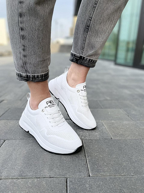 ALEX BENZ Кросівки жіночі ALEX BENZ 21205 ST білі (весна-літо, шкіра натуральна) (5013) Коломыя - изображение 7