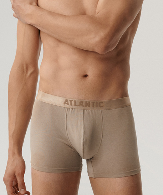 Чоловічі боксери з піма бавовни (2 шт. у пакованні) Atlantic 2BMH-012 S Київ - фото 2